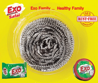 EXO Stainless Steel Scrubber